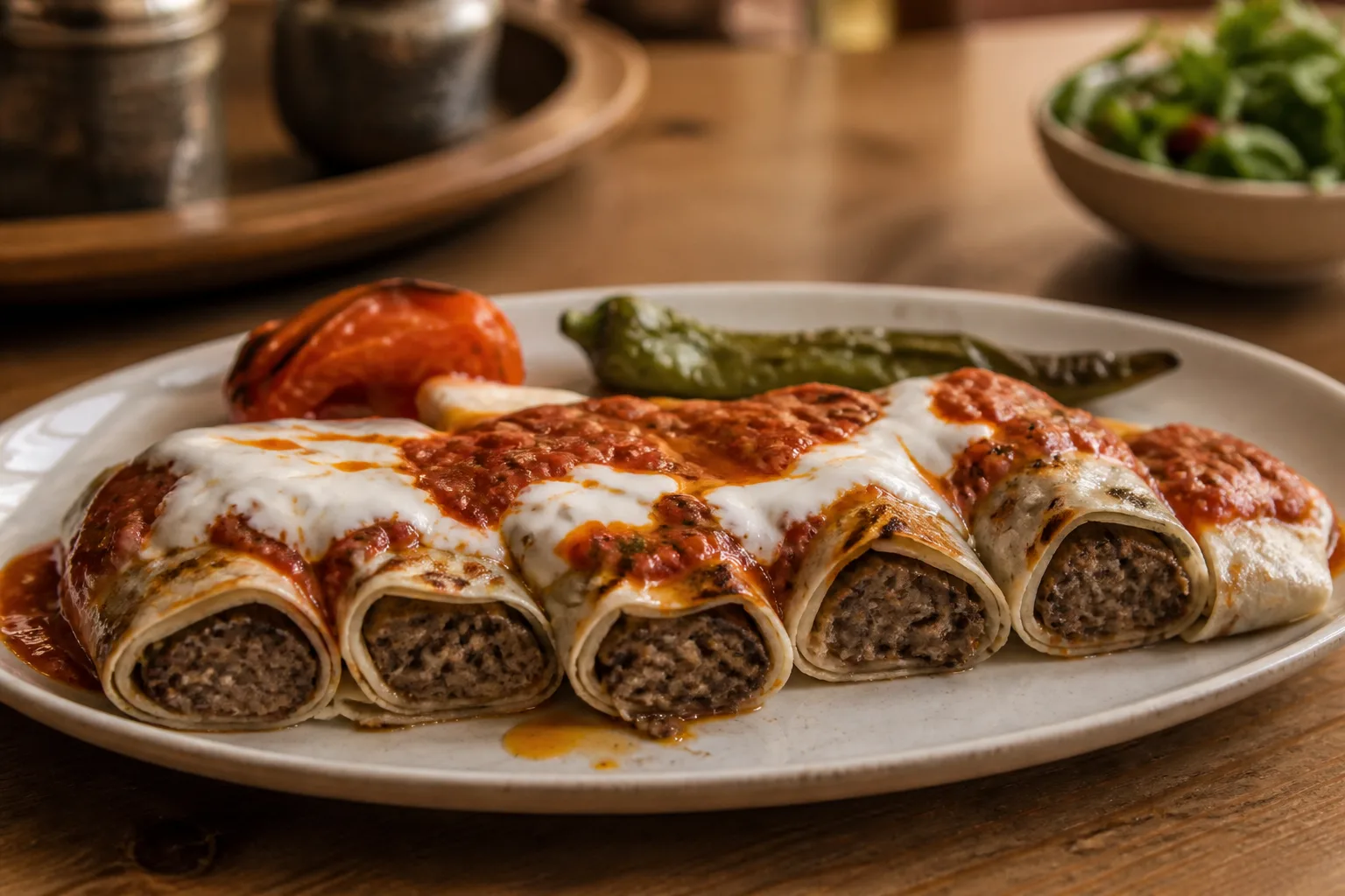 Sarma beyti served at Zaytoon Mediterranean Grill in Centennial, Colorado